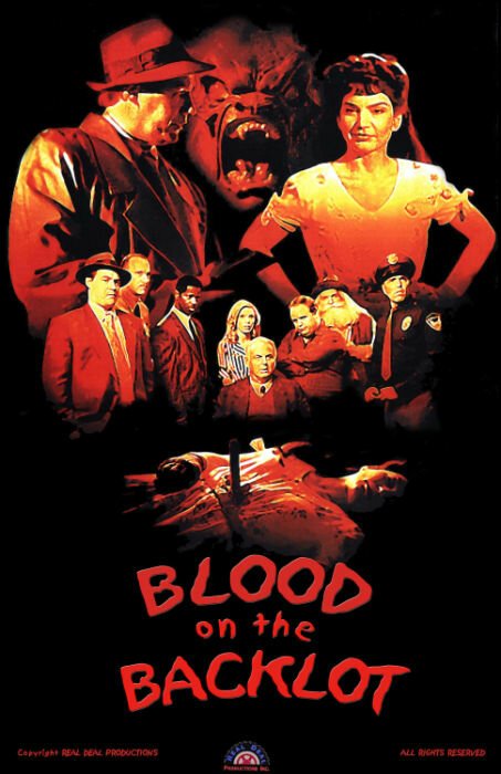 Постер фильма Blood on the Backlot (2000)