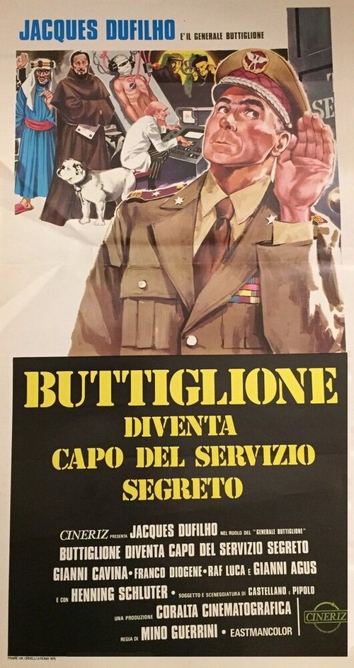 Постер фильма Buttiglione diventa capo del servizio segreto (1975)