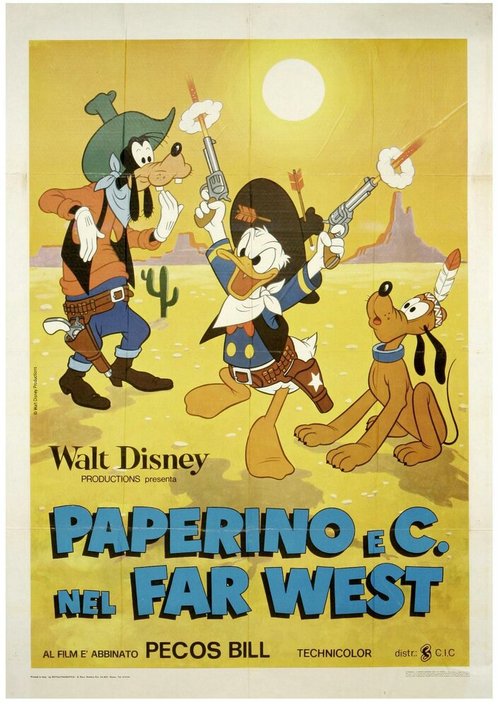 Постер фильма Donald Duck Goes West (1965)