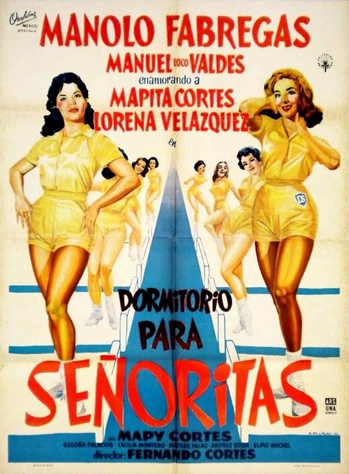 Постер фильма Dormitorio para señoritas (1960)