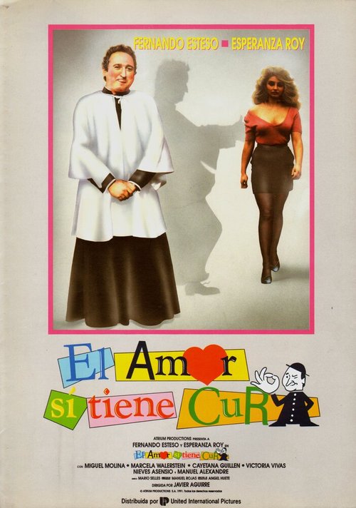 Постер фильма El amor sí tiene cura (1991)