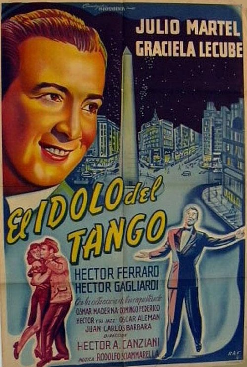 Постер фильма El ídolo del tango (1949)