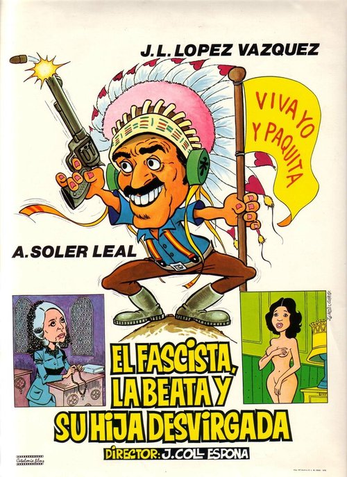 Постер фильма El fascista, la beata y su hija desvirgada (1978)