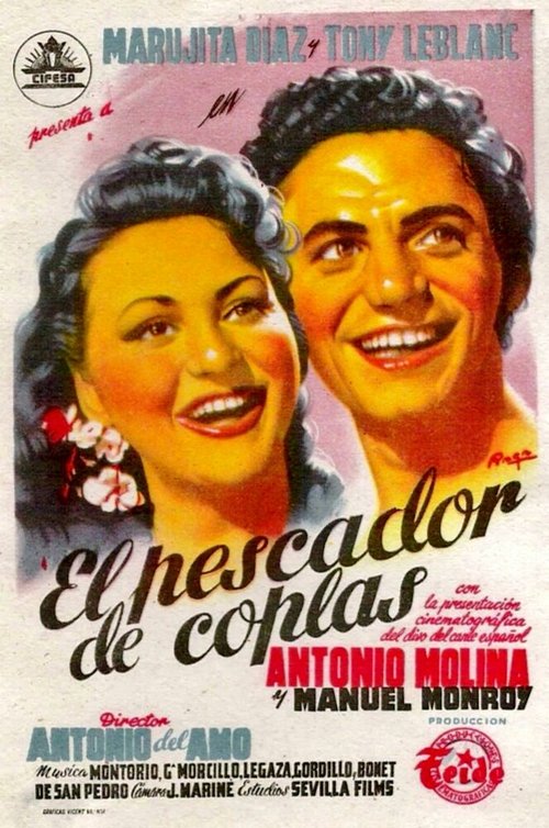 Постер фильма El pescador de coplas (1954)