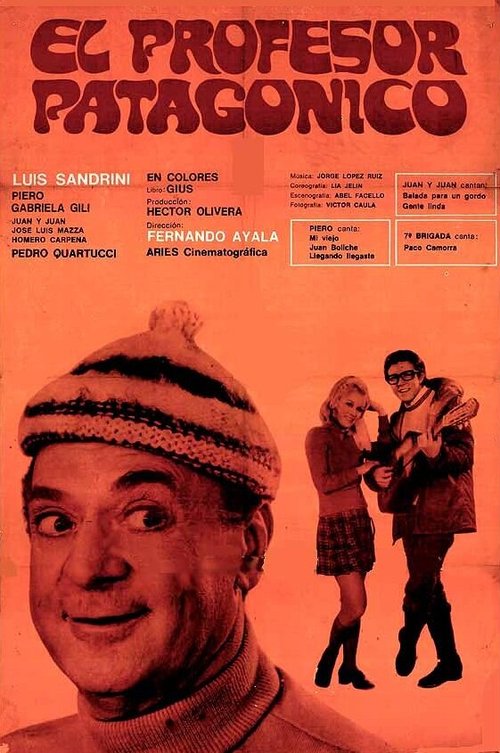 Постер фильма El profesor patagónico (1970)