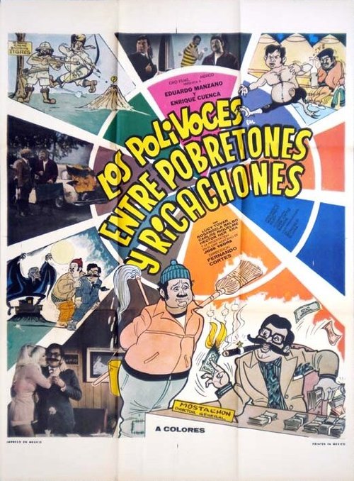 Постер фильма Entre pobretones y ricachones (1973)