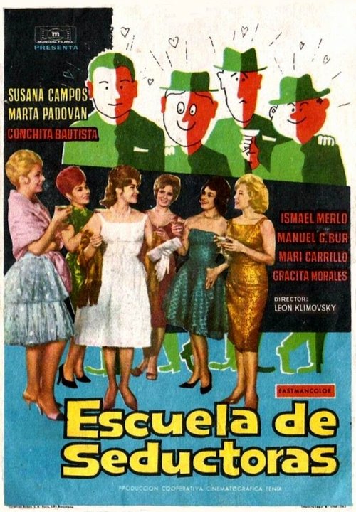 Постер фильма Escuela de seductoras (1962)