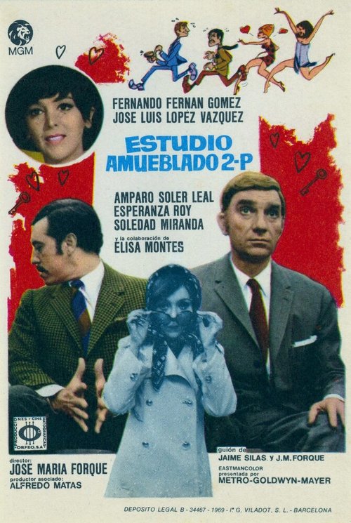 Постер фильма Estudio amueblado 2.P. (1969)