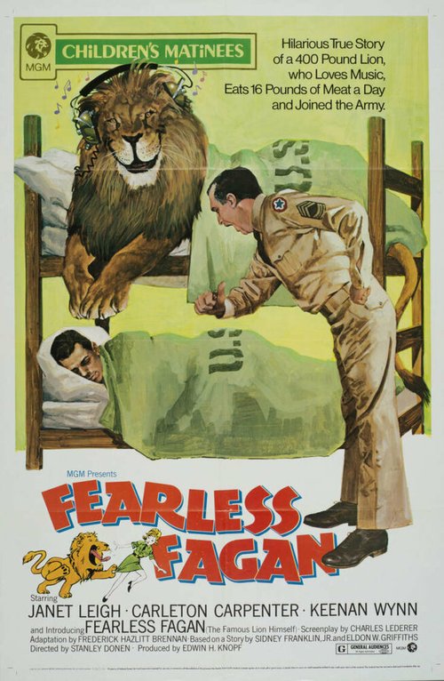 Постер фильма Fearless Fagan (1952)