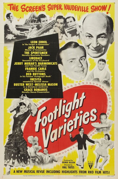 Постер фильма Footlight Varieties (1951)