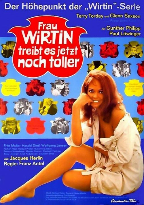 Постер фильма Frau Wirtin treibt es jetzt noch toller (1970)