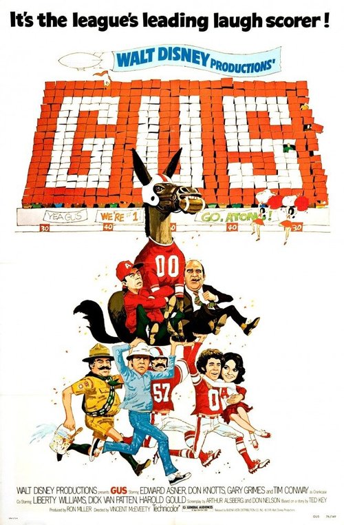 Постер фильма Gus (1976)