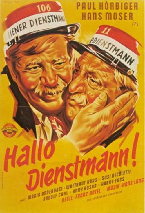 Постер фильма Hallo Dienstmann (1952)