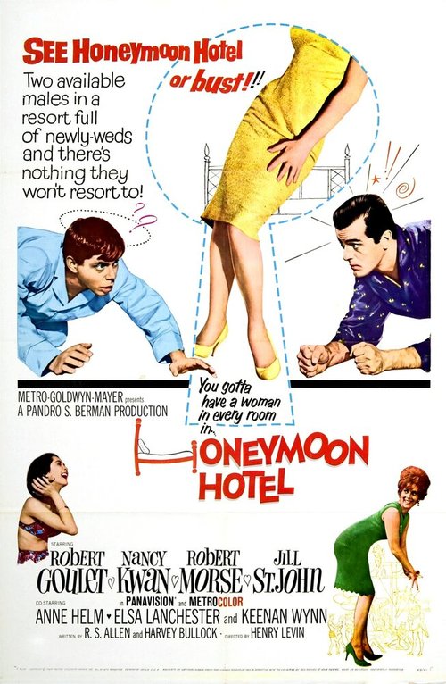 Постер фильма Honeymoon Hotel (1964)