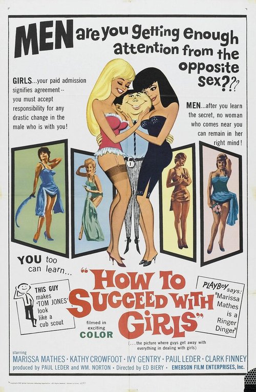 Постер фильма How to Succeed with Girls (1964)