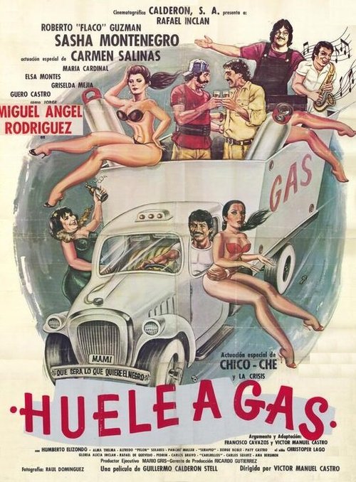 Постер фильма Huele a gas (1986)