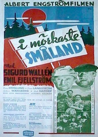 Постер фильма I mörkaste Småland (1943)