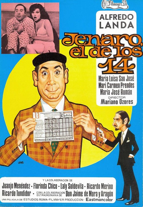 Постер фильма Jenaro el de los 14 (1974)