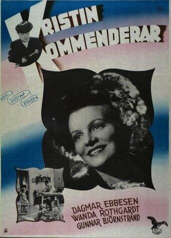 Постер фильма Kristin kommenderar (1946)