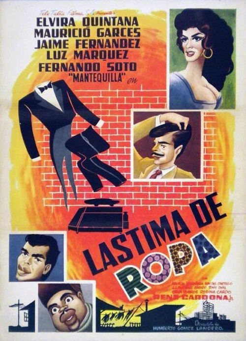 Постер фильма Lástima de ropa (1962)