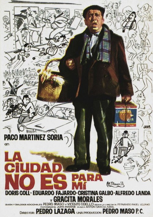 Постер фильма La ciudad no es para mí (1966)