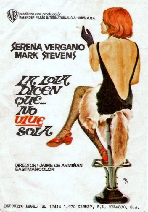 Постер фильма La Lola, dicen que no vive sola (1970)