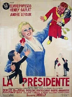 Постер фильма La présidente (1938)