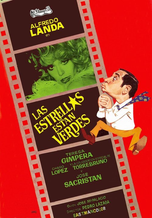 Постер фильма Las estrellas están verdes (1973)