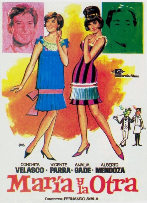 Постер фильма Las locas del conventillo (1966)