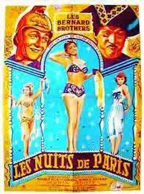 Постер фильма Les nuits de Paris (1951)