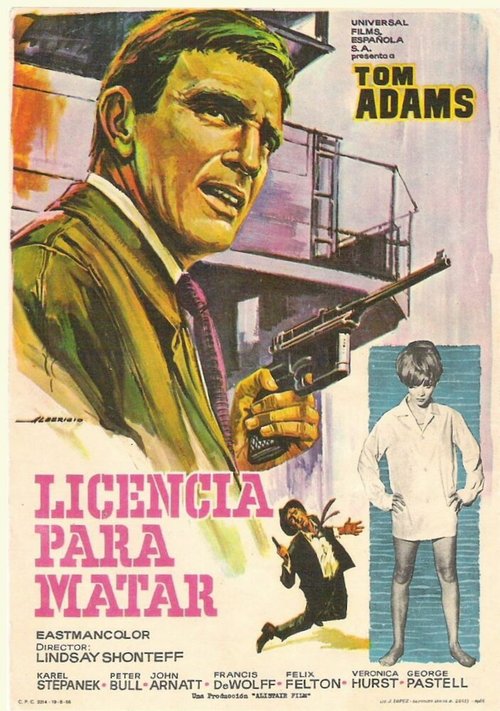 Постер фильма Licensed to Kill (1965)