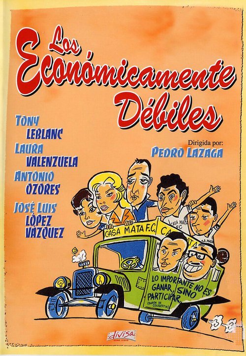 Постер фильма Los económicamente débiles (1960)