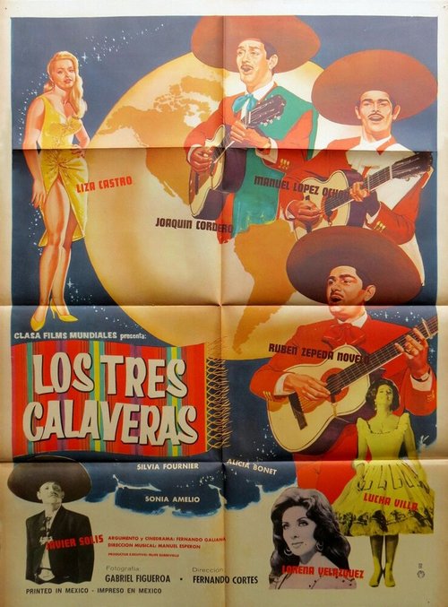 Постер фильма Los tres calaveras (1965)