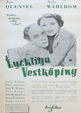 Постер фильма Lyckliga Vestköping (1937)