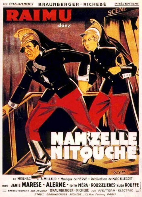 Постер фильма Мадемуазель Нитуш (1931)