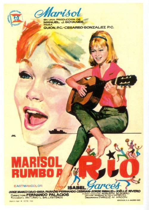 Постер фильма Marisol rumbo a Río (1963)