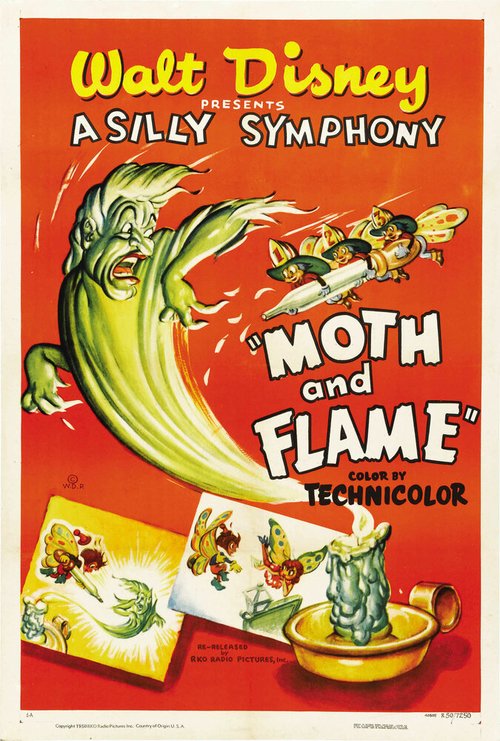 Постер фильма Moth and the Flame (1938)