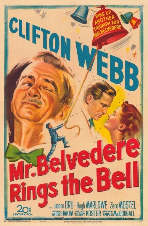 Постер фильма Mr. Belvedere Rings the Bell (1951)