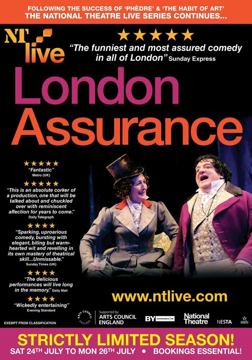 Постер фильма National Theatre Live: London Assurance (2010)