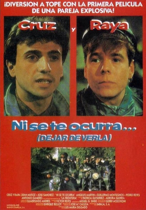 Постер фильма Ni se te ocurra... (1991)