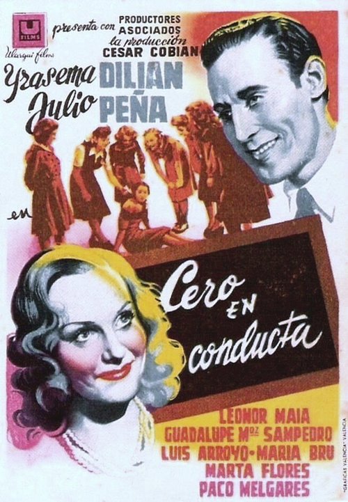 Постер фильма Ноль за поведение (1945)