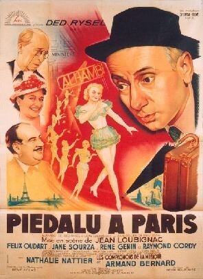 Постер фильма Piédalu à Paris (1951)