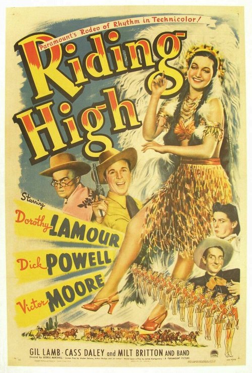 Постер фильма Riding High (1943)