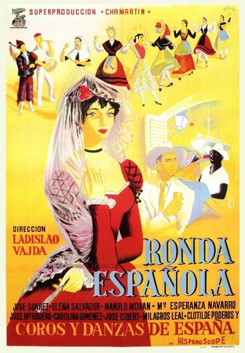 Постер фильма Ronda española (1952)