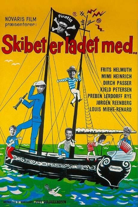 Постер фильма Skibet er ladet med (1960)