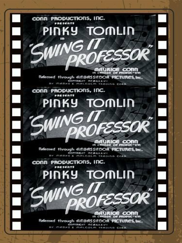 Постер фильма Swing It Professor (1937)