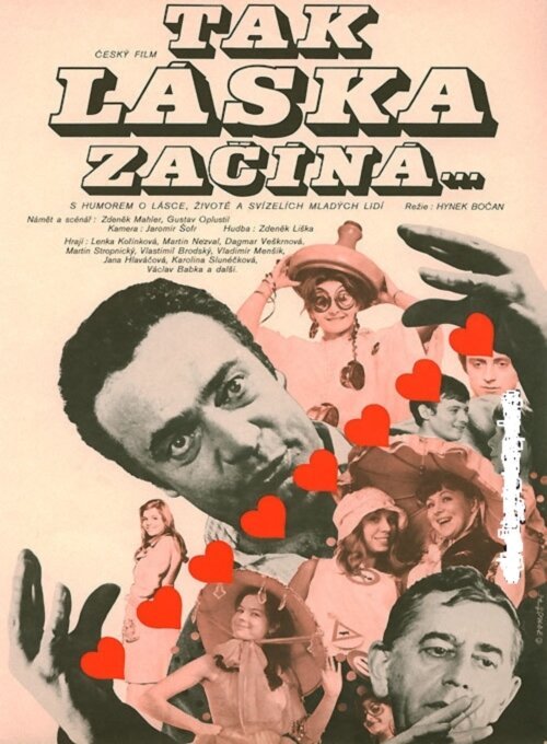 Постер фильма Tak láska zacíná... (1975)