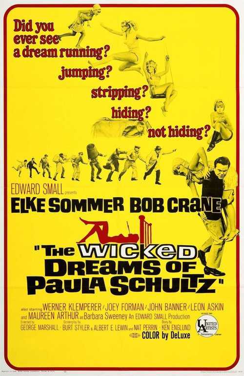 Постер фильма The Wicked Dreams of Paula Schultz (1968)
