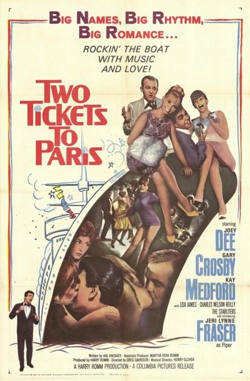 Постер фильма Two Tickets to Paris (1962)