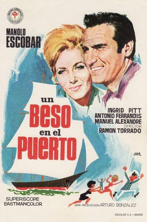 Постер фильма Un beso en el puerto (1966)